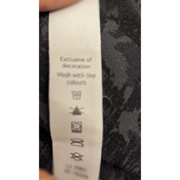 LULULEMON ALLIGN CROPPED LEGGINGS INCOGNITO MULTI GREY WOMEN'S SZ 2 W6AVIS - Picture 5 of 8